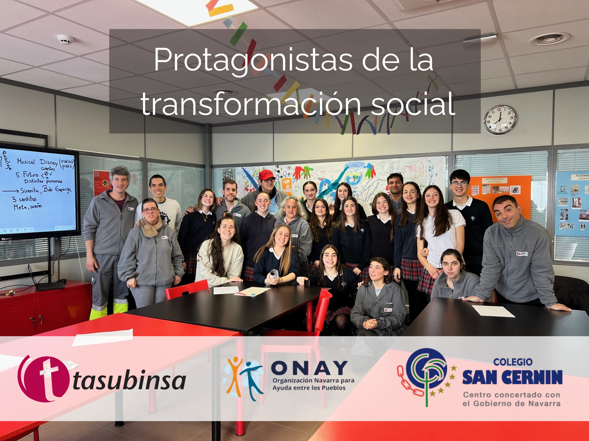 Protagonistas de la transformación social