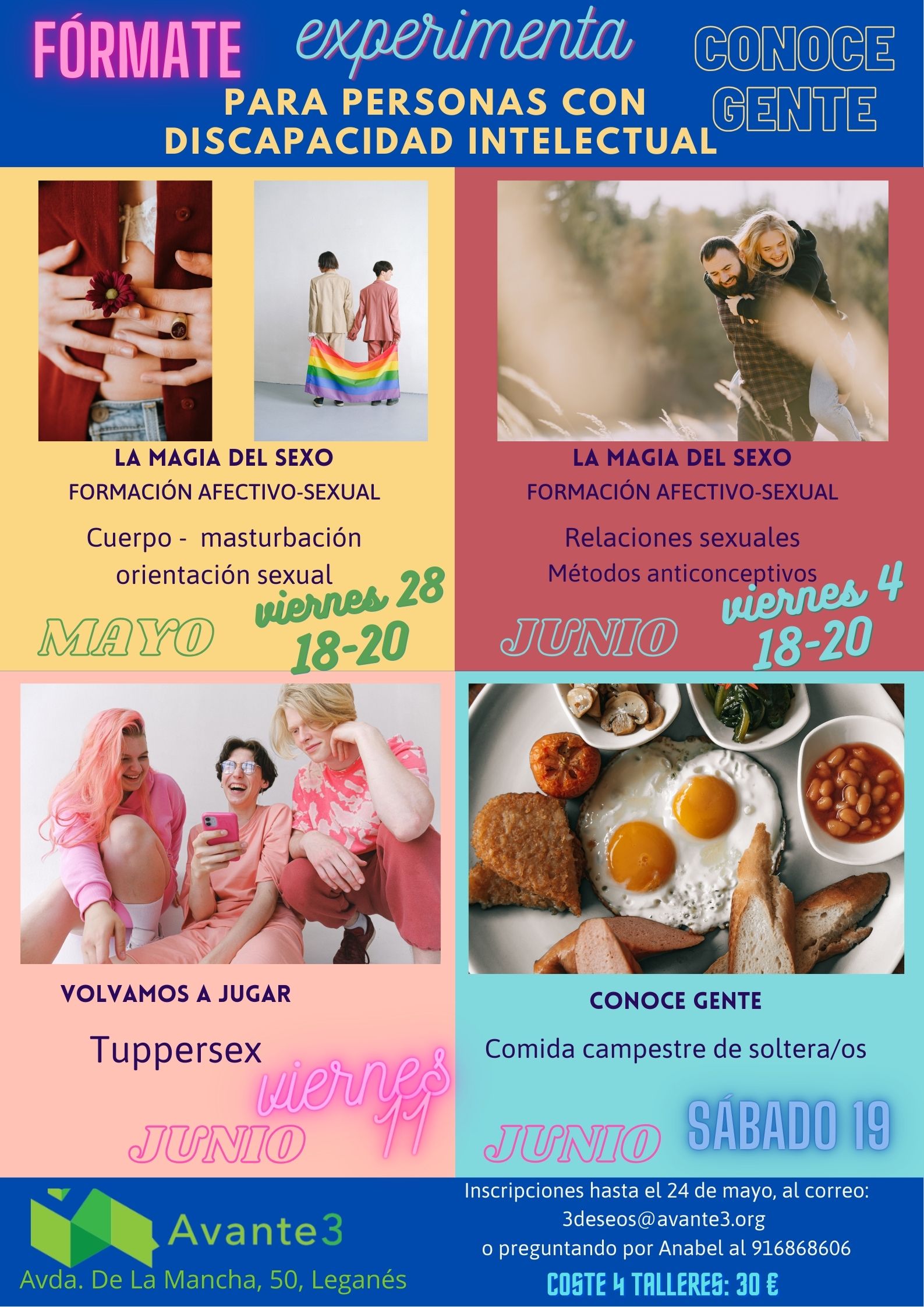 Formación en Afectividad y Sexualidad. TupperSex