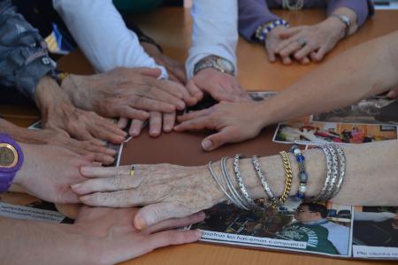 Compartimos en la Residencia de Ancianos