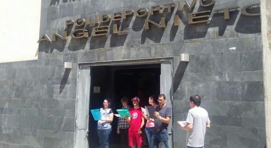 Visita instalaciones Pabellón Ángel Nieto Zamora
