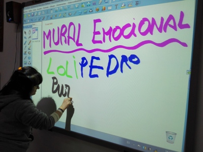 Sesión grupal de I.E.