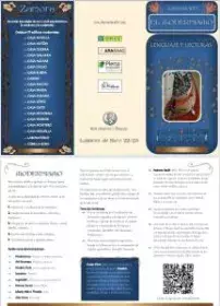 Folleto de la exposición sobre el modernismo