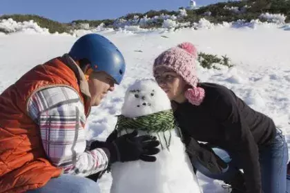 Mi primer día en la nieve!!!!